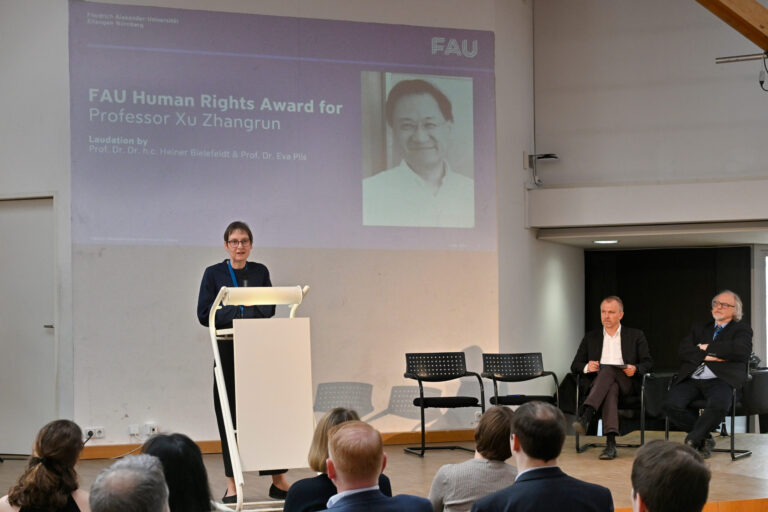 Professor Xu Zhangrun receives Human Rights Award